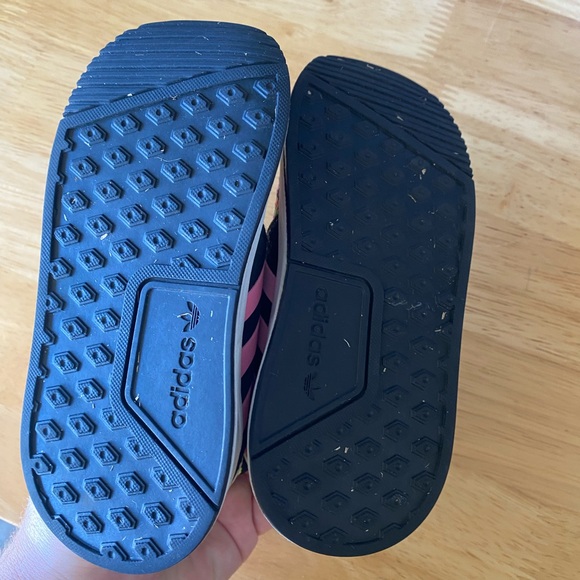 Toddler size 8, multicolor slip on Adidas shoes. In great shape! - Picture 3 of 3